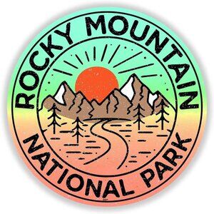 Rocky Mountain National Park Decal Sticker